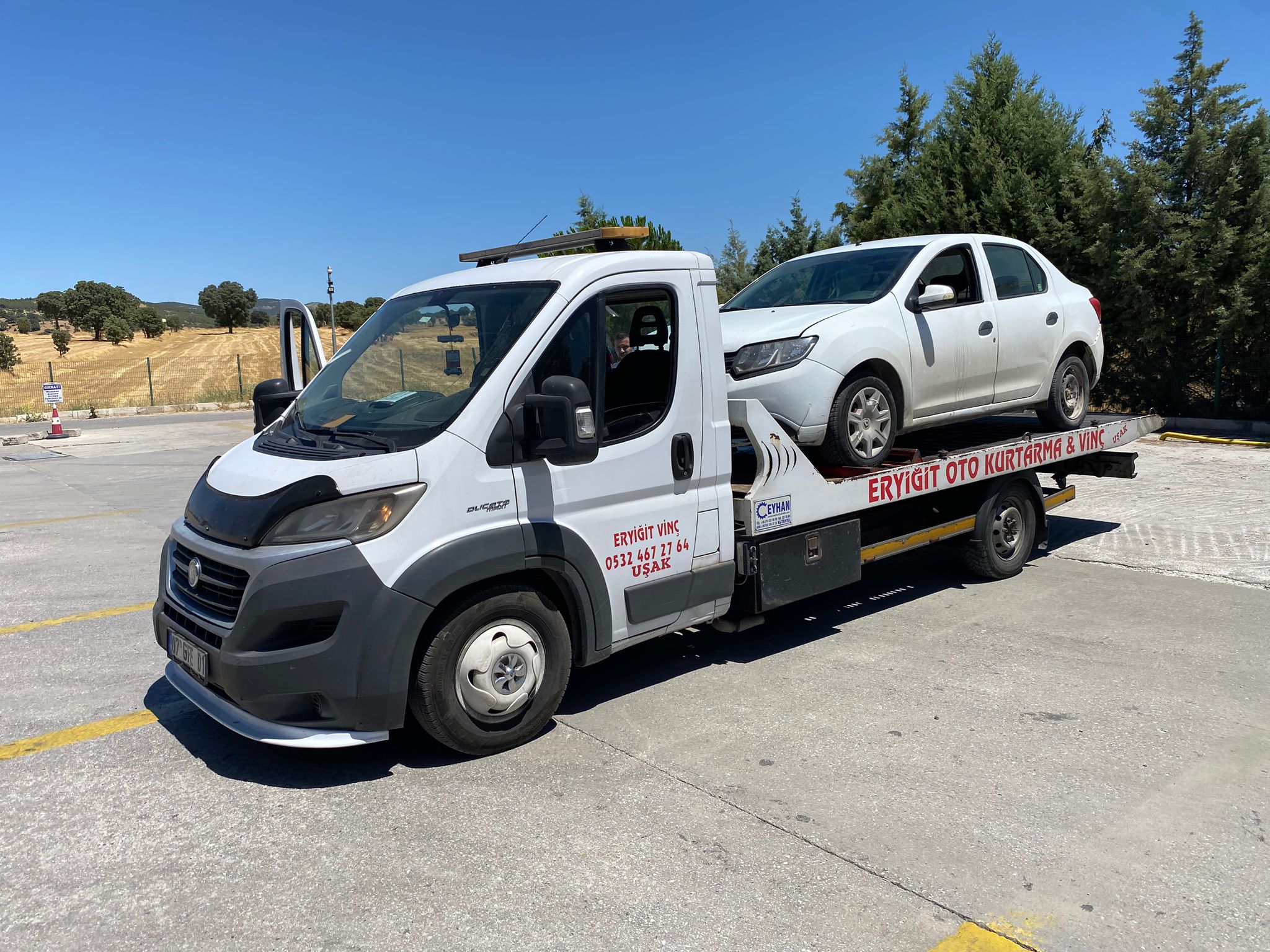 Eryiğit oto kurtarma kazalı araç taşıma